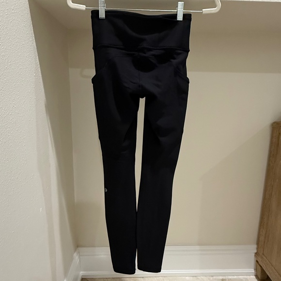 Fast and Free High-Rise Thermal Legging 28” 5 Pocket Black (Size 4) - Picture 5 of 8